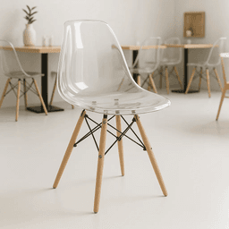 Silla Eames Transparente