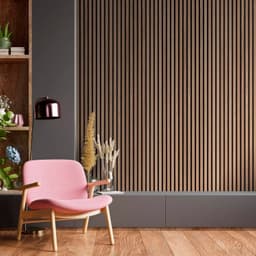 Revestimiento Siding WPC interior color Nogal