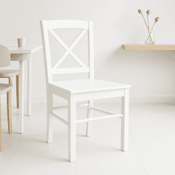 Silla de Madera Simply Blanca