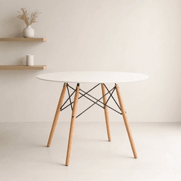 Mesa Eames 100cm redonda - Blanca