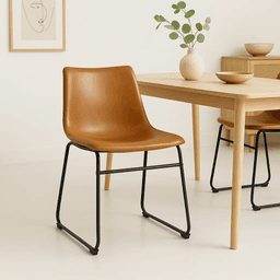 Silla Burgos de Cuero Crazy Horse