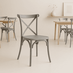 Silla Crossback - Gris