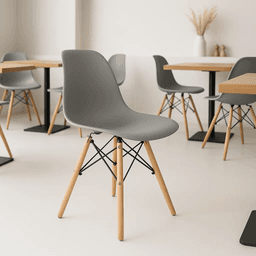 Silla Eames - Gris Claro