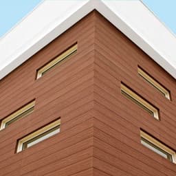 Revestimiento Siding Plano WPC exterior Color Madera
