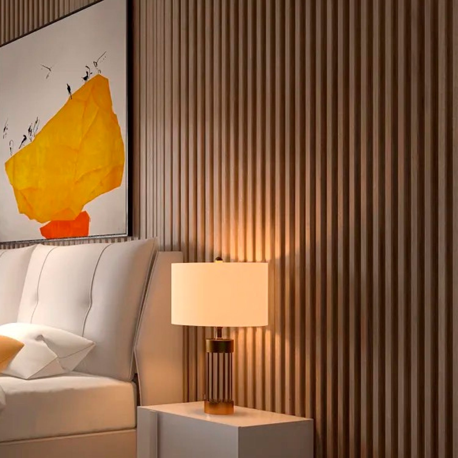 Revestimiento Siding WPC interior color Madera