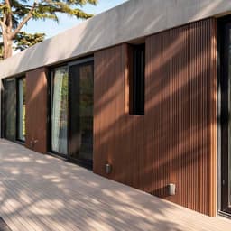 Revestimiento Siding WPC exterior Color Madera