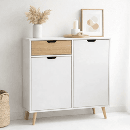 Buffet DEKLIK 80x80 - Blanco
