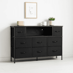 Mueble Organizador LED Xtreme Multimedia - Negro