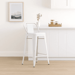 Taburete Tólix 64 cms - Blanco