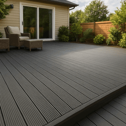 Deck exterior WPC Color Gris Oscuro
