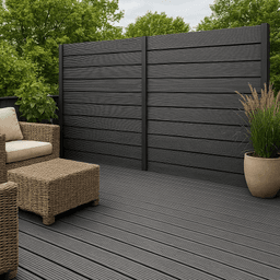 Muro Separador Divisor WPC Color Verde