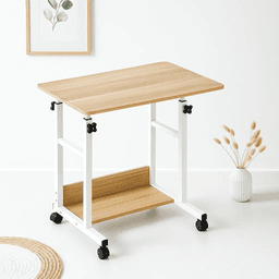 Mesa de computador ajustable roble 2.0